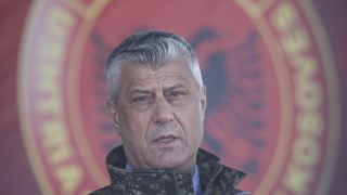 Бившият президент на Косово Хашим Тачи срещу когото са повдигнати