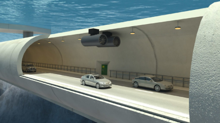 Норвегия вкарва колите в плаващи подводни тунели с проект за $25 милиарда