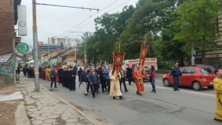 Мощи на Св. Дионисий посрещат в Гоце Делчев