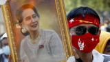  Военните в Мианмар упрекнаха Аун Сан Су Чжи в държавна измяна 