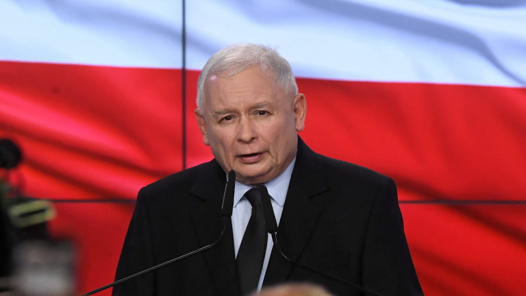 Управляващата полска партия Право и справедливост на Ярослав Качински губи