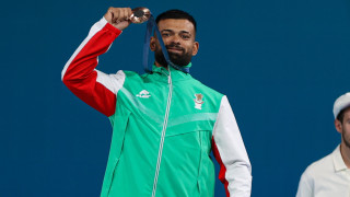 Бронзовият медалист от Игрите в Париж през 2024 година Божидар