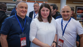 Новото ръководство на БФ Борба начело със Станка Златева вчера