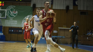 Националният отбор на България по баскетбол до 20 години загуби
