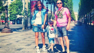 Галена заведе сина си в "Дисниленд"