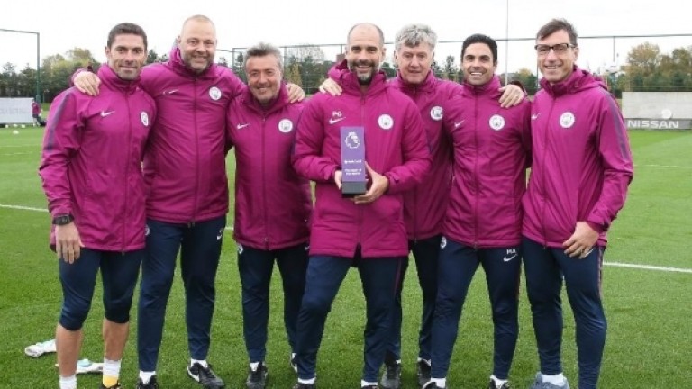 Мениджърът на Манчестър Сити - Хосеп Гуардиола счупи още един