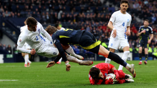 Гърция записа впечатляваща победа с 3 0 над Шотландия в реванша