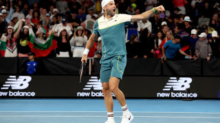 Григор Димитров се класира за третия кръг на Откритото първенство