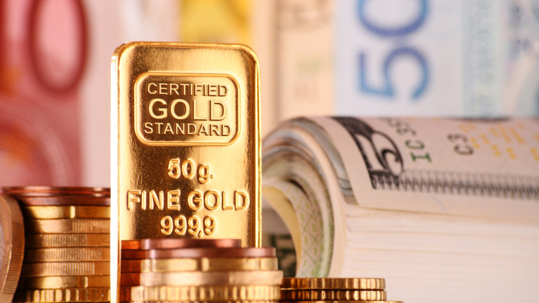 Цената на златото в петък сутринта расте, сочат данните от