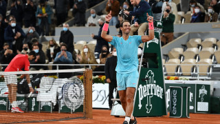 Рафа Надал беше изключително щастлив след поредния си триумф на