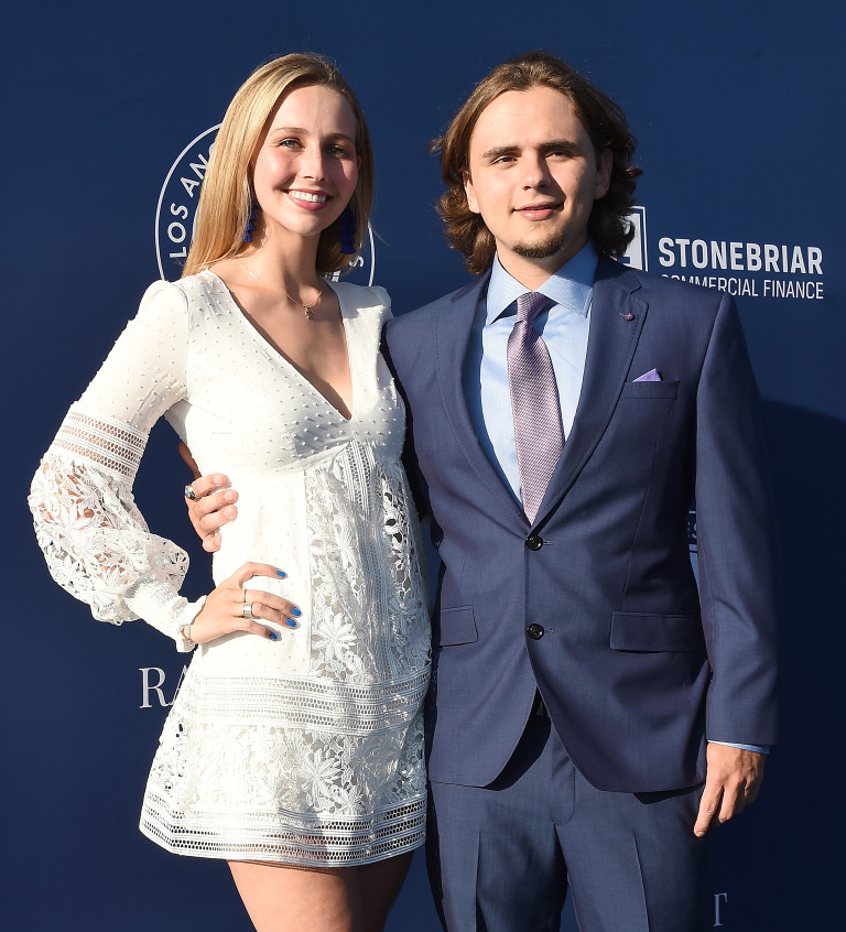 Принс Джексън и половинката му Моли през 2019 година