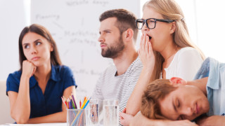 Хората се страхуват от скуката наистина И това което повече