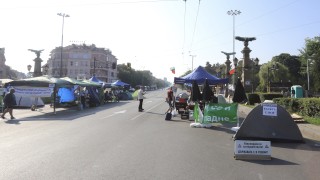 Три кръстовища в София остават блокирани в ден 26 на протести