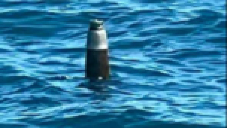 Военноморските ни сили откриха останки от боеприпас в морето край
