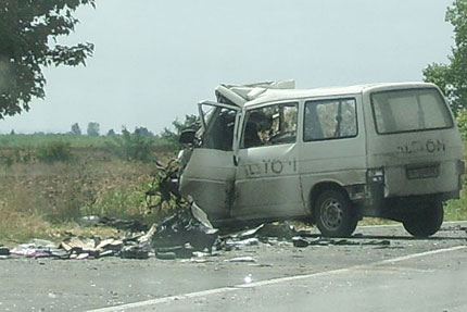 Две жертви на жестока катастрофа по пътя София-Бургас