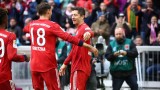 Байерн (Мюнхен) победи Хановер с 3:1 в мач от Бундеслигата 