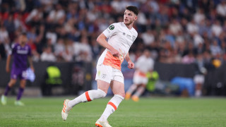 Капитанът на Уест Хем Деклан Райс бе изключително щастлив от