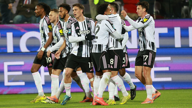 Ювентус направи обрат, за да постигне първа победа в Шампионската лига