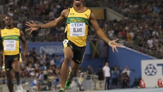 Световният шампион на 100 метра със силно начало на сезон 2012