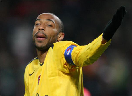 Тиери Анри под въпрос за дербито с Тотнъм