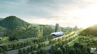 Китай строи град гора, за да бори замърсяването (ГАЛЕРИЯ)