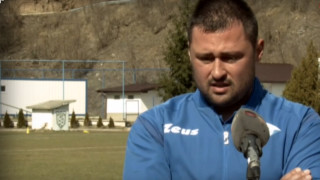 Старши треньорът на Спортист Своге Ивайло Василев говори след равенството