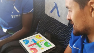 Футболистите на Левски Хали Тиам и Нуно Рейш намериха начин