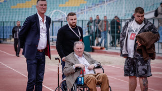 От ЦСКА поздравиха легендата на клуба Георги Денев който навърши