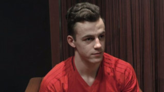 Юношата на ЦСКА Божидар Чуканов който е на 17 години