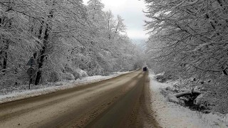 Снегът блокира движението по АМ Струма в участъка от Перник