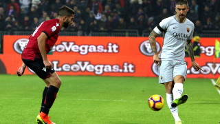 Рома с нова издънка, "вълците" пропиляха два гола аванс срещу Каляри