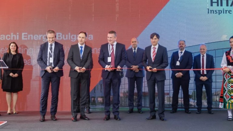 Официално откриване на разширения завод в Севлиево, 2022 година.