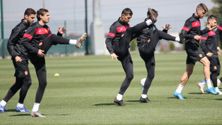 Националите тренираха тази сутрин на базата си в Бояна Утре лъвовете