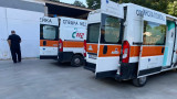 Линейка и кола се удариха в Стара Загора