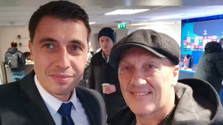 Футболният общественик Кирил Евтимов имаше няколко любопитни срещи в последните дни