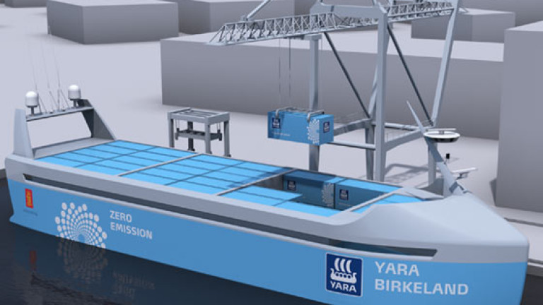 Първият автономен кораб ще бъде пуснат на вода догодина