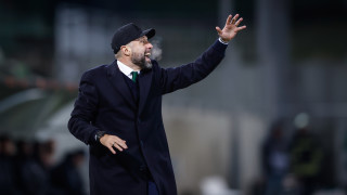 Старши треньорът на Лудогорец Игор Йовичевич говори след равенството 2 2