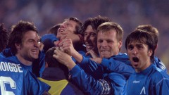 Левски си спомни за легендарен мач в Европа