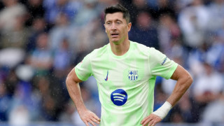 Нападателят на Барселона и Полша Роберт Левандовски все още