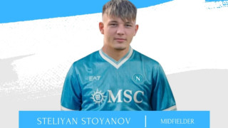 Българският халф Стелиян Стоянов премина в Примаверата на Наполи Младокът роден