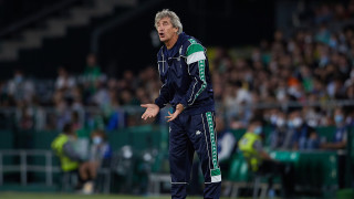 Треньорът на Бетис Мануел Пелегрини не скри радостта си