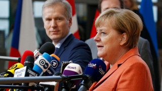 Канцлерът на Германия Ангела Меркел заяви че се надява днес