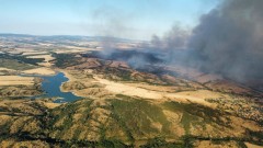 Огънят в Харманли е овладян, този край Карнобат е потушен