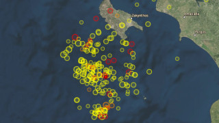 Над 130 земетресения край Закинтос за последната седмица