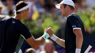 Най добрият български тенисист Григор Димитров отпадна във втория кръг на