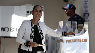 Медиите и управляващата партия обявиха Клаудия Шейнбаум за победител в