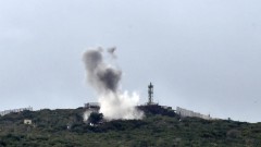 Хизбула твърди, че е ударила израелски наблюдателен пункт с 62 ракети