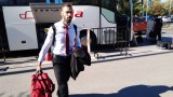 ЦСКА замина за Украйна без Бодуров и Пинто, Люпко мълчи на летището