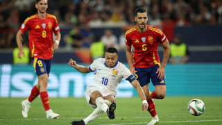 Суперзвездата на френския национален отбор Килиан Мбапе отбеляза гол и