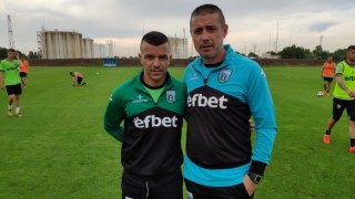 Енгибар Енгибаров бе представен на играчите на Спартак Варна като